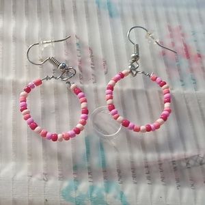 Pink Earrings